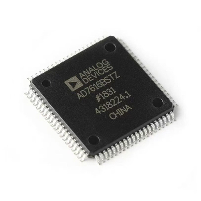 quality AD7616BSTZ-RL LQFP-80 16-Kanal-DAS mit eingebautem 16-Bit-ADC für die synchrone Probenahme factory